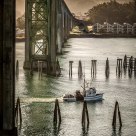 Leaving Yaquina Bay